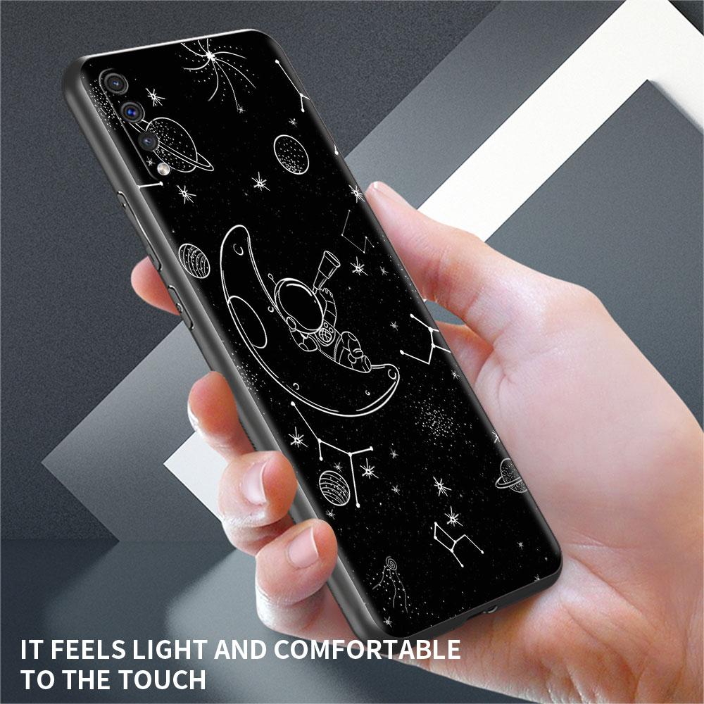 Чехол Cosmic Planet для Samsung Galaxy A50 A20e A70 A10 A40 A20s A10s M30s M23 M51 M31s черный мягкий чехол для телефона