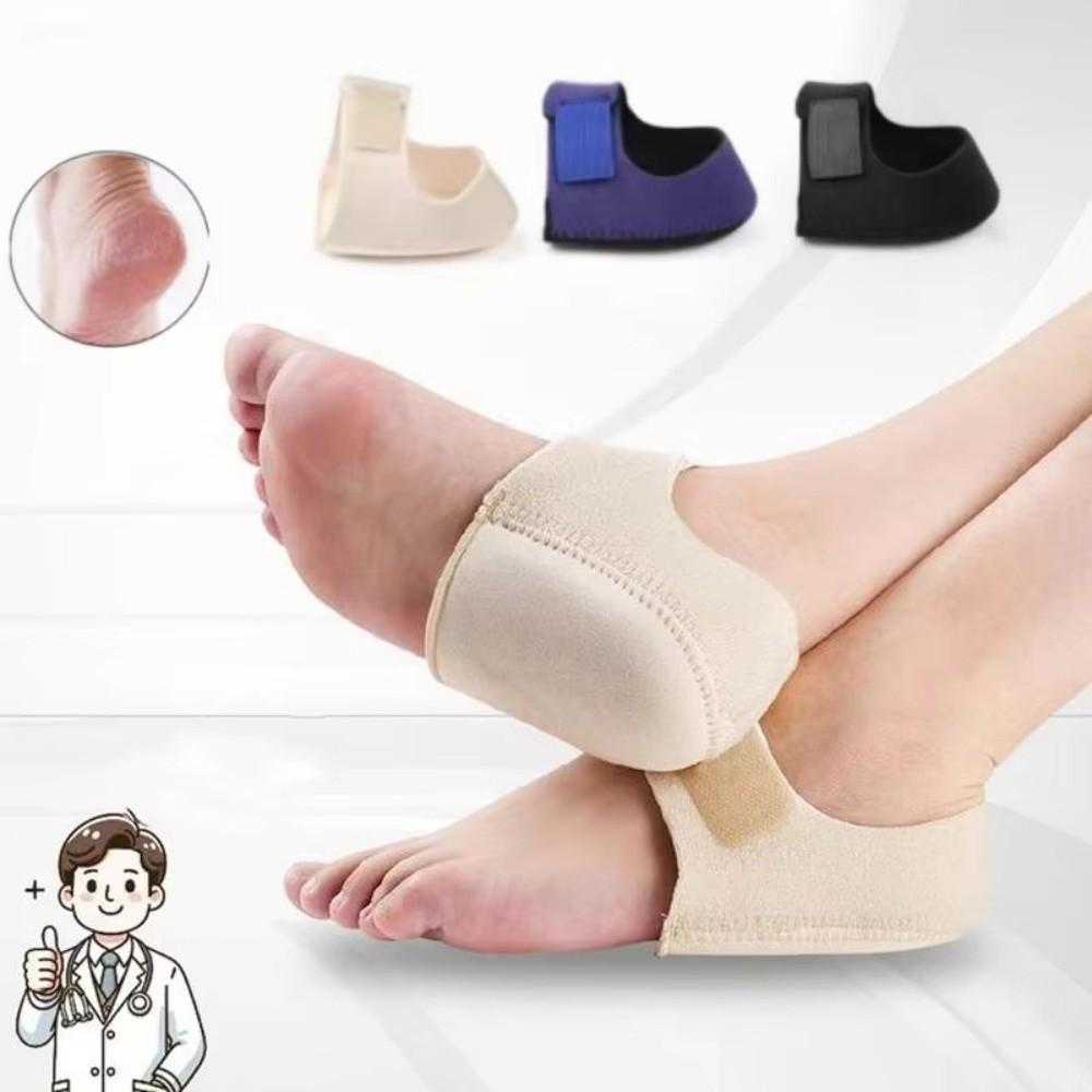 Shock Absorption Plantar Fasciitis Insoles Silicone Heel Protector for Man Woman