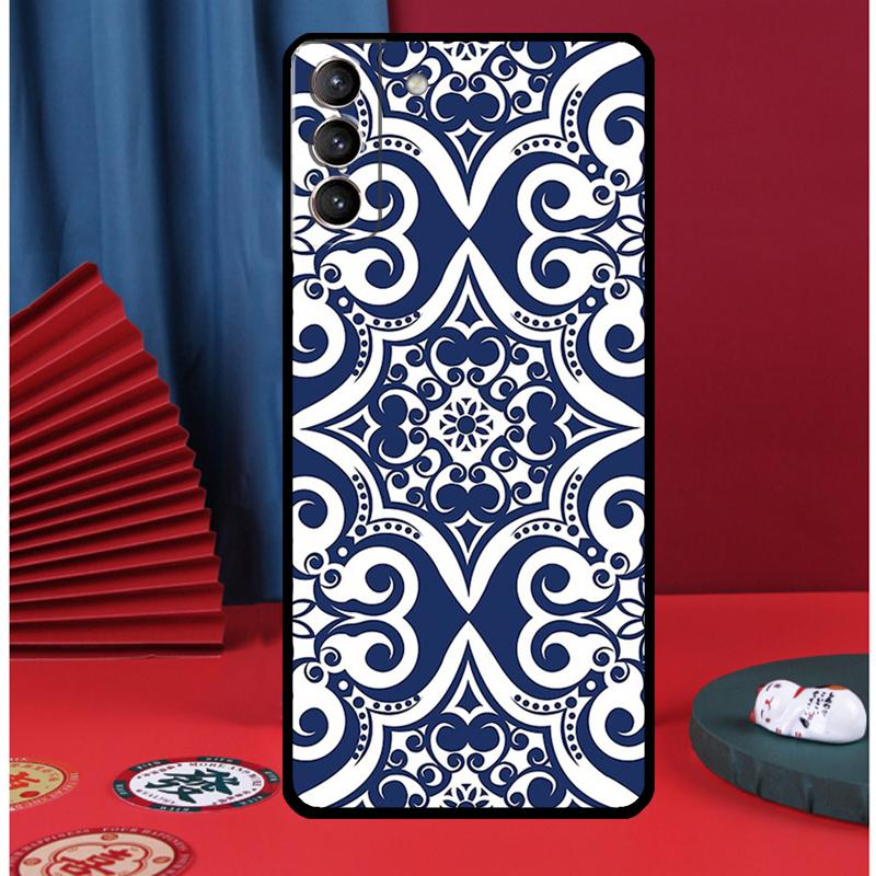 Чехол с марокканским узором для Samsung Galaxy S25 S24 Ultra S9 S10 S20 S21 S22 S23 Plus S24 FE Задняя крышка
