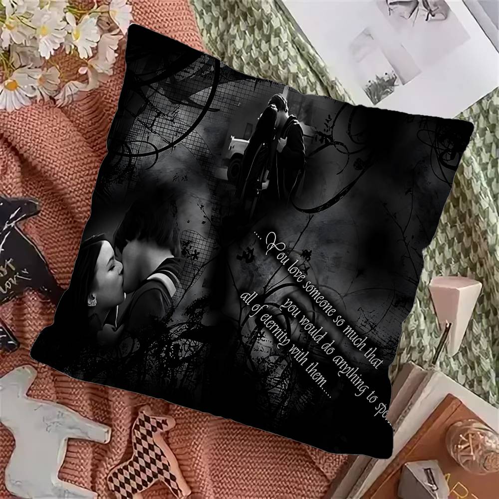 Classic The Vampire Diaries Personalized Pillow Dust Cover Bedroom Kids Party Decoration Pillowcase Birthday Children Gift