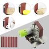 Mini Belt Sander Electric Sanding Polishing Grinding Machine 7 Variable Speed with 10 Sanding Belts