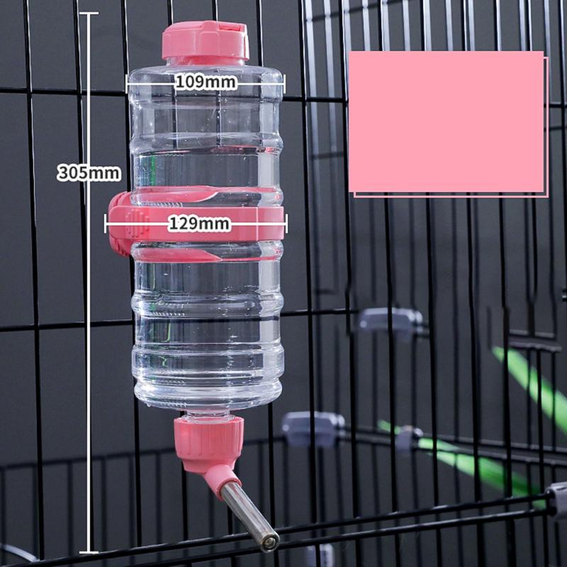 Питьевой фонтанчик для собак, подвесной тип, бутылка для воды для домашних животных, катящийся шар, автоматическая подача воды для маленьких