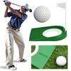 Golf Putting Cup Golf Training Putters Hole with Flag Golf Putting Training Aids Golf Putting Disc for Indoor Outdoor