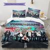 Name Custom Tokyo Revengers Pattern Bedding Set Quilt Cover Pillowcase Home Decor Gift (1 * duvet cover + 2 * pillowcase, without core)