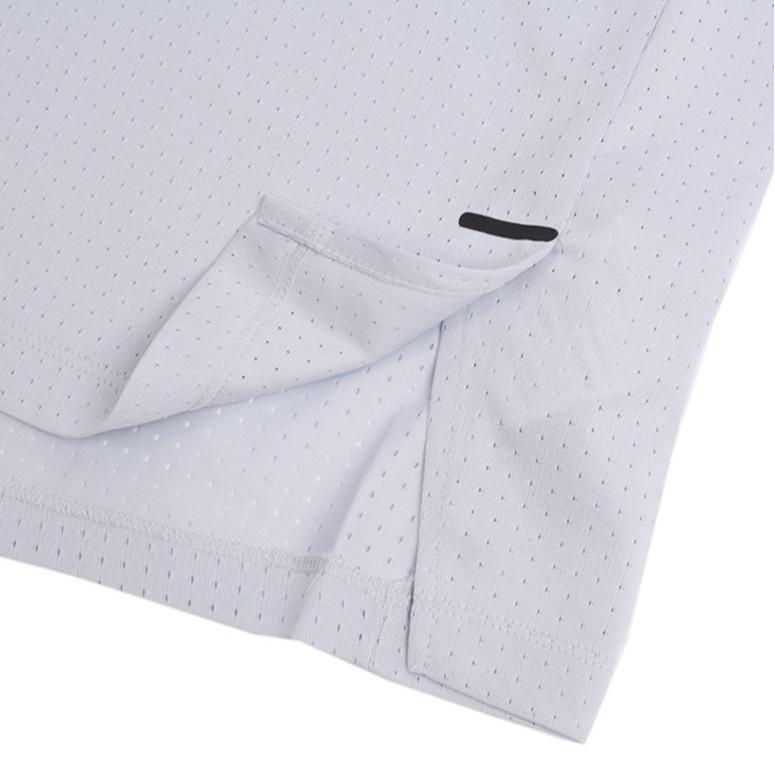 Nike Логотип печати прямого покроя дышащий баскетбольный жилет мужской жилет белый 848542-043