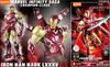 Doyusha MARVEL INFINITY SAGA CHANPION CLASS Series Iron Man Mark 85 EX Version Plastic Model Kit, Approximately 135mm Tall