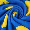Жаккардовое банное полотенце 100% хлопок - Впитывающее, быстросохнущее, с печатным рисунком для взрослых