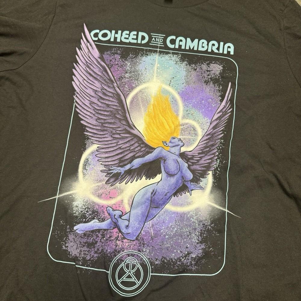 Coheed and Cambria T-Shirt Unisex Cotton Tee All Size S -5XL Unisex T-Shirt