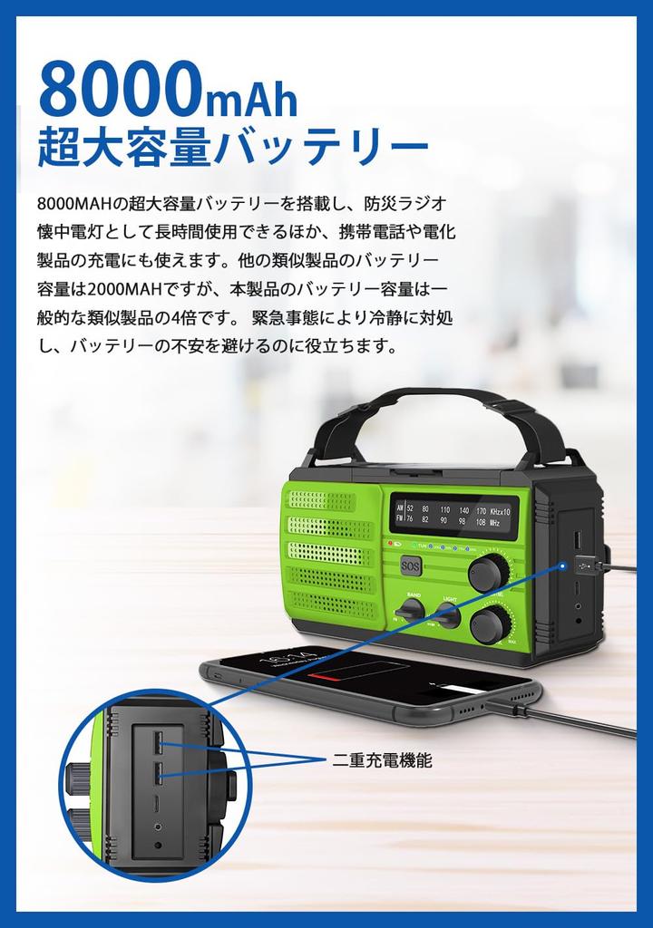 Disaster Prevention Officer OLANSOR Disaster Prevention Disaster Prevention Flashlight Solar Emergency Compatible Portable SOS Emergency 3 Modes