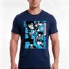 Isagi Yoichi Art Tshirt Summer Casual Cotton Tee Oversized Streetwear Tops Vintage Graphic Print Loose Fit Short Sleeve