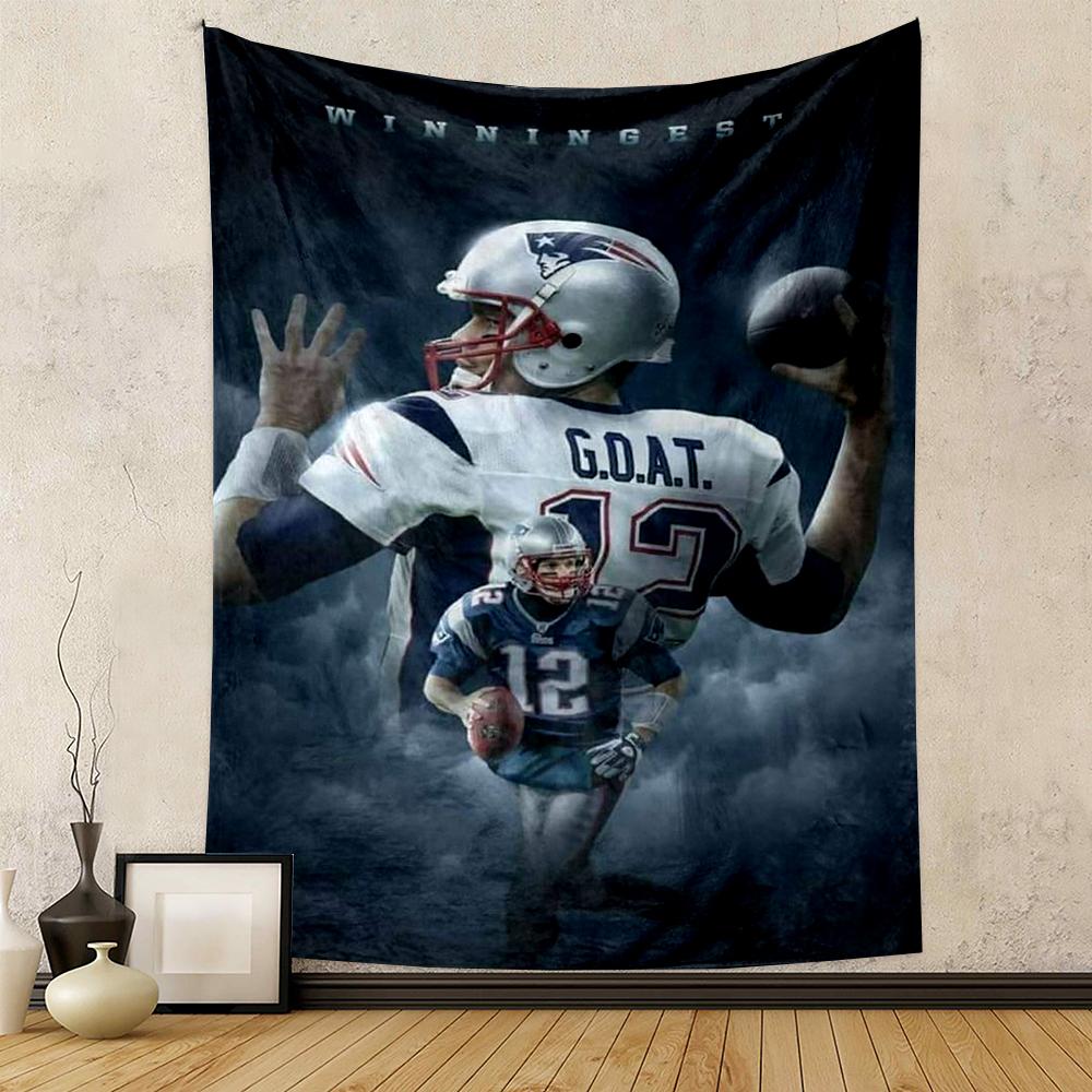 "Legendary QB Poster Patterned Design 12 Patterned tapestry for bedroom and living room home decor sofas"