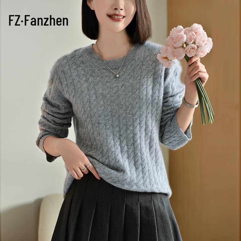 Женский пуловер Fanzhen из 100% шерсти