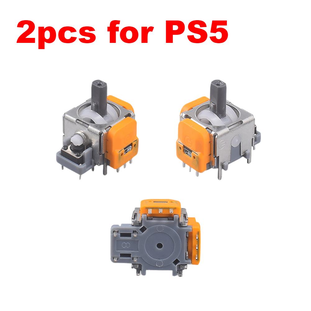 10/2PCS 3D Hall Effect Joystick Analog Stick Sensor Module No Drifting Thumbsticks Module Repair Parts for PS4/5 for XBox/Switch