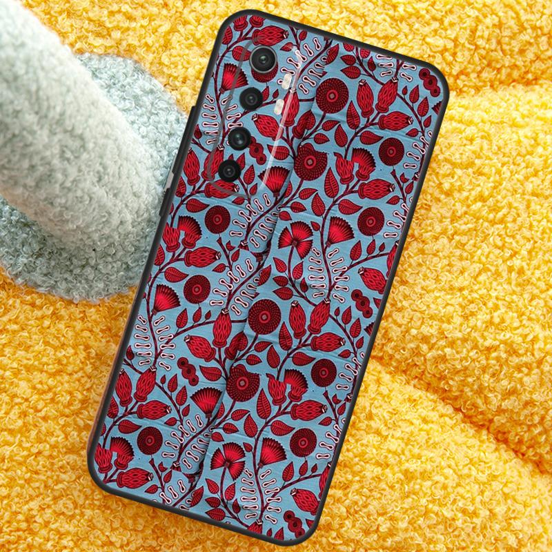 Чехол из африканской восковой ткани для Xiaomi 15T 14T 13T 14 15 Ultra 17 Pro Max Чехол для POCO F8 F7 F5 F6 X5 X6 X7 Pro
