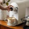 Floral Pattern Antique Style Mug Non-slip Milk Cup Decorative Ceramic Coffee Cup  Travel