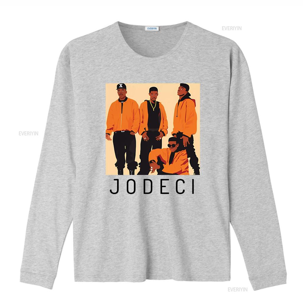 Jodeci T Shirt 90s R B Jersey vintage Washed Versatile fashion streetwear designer clothes Top For Everyday Wear Stretched