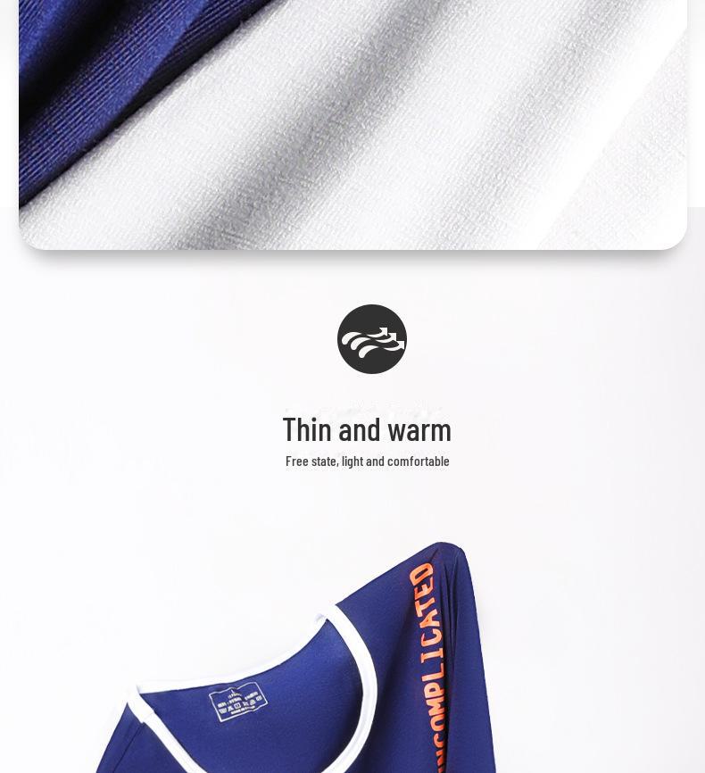 Легкий мужской хлопковый топ с круглым вырезом — удобное, дышащее, однотонное базовое нижнее белье на осень.