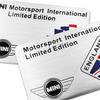 BGA1 Aluminum Car Emblem Badge Auto Logo Accessory For MINI JCW Cabrio Cooper Countryman Aceman Clubman Coupe Paceman Roadster F57