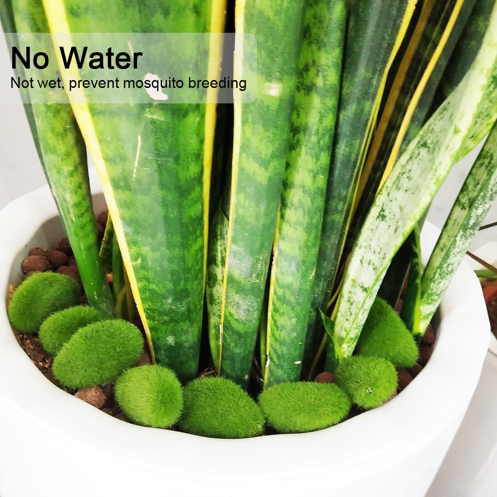 Artificial Moss Rocks Green Home Decor Creative Crafts For Garden and Crafting Simulation Plant DIY Decoration 30pcs Fake Stone