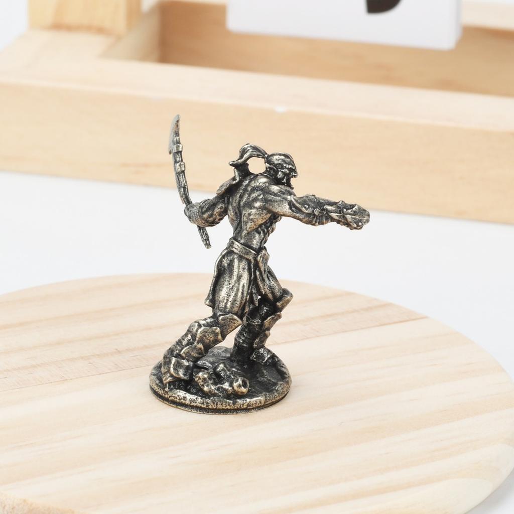 Винтажная латунь цвета слоновой кости, модели солдат орков Warcry, настольные украшения, декорации, игровая миниатюрная фигурка, аксессуары, подарки для мужчин