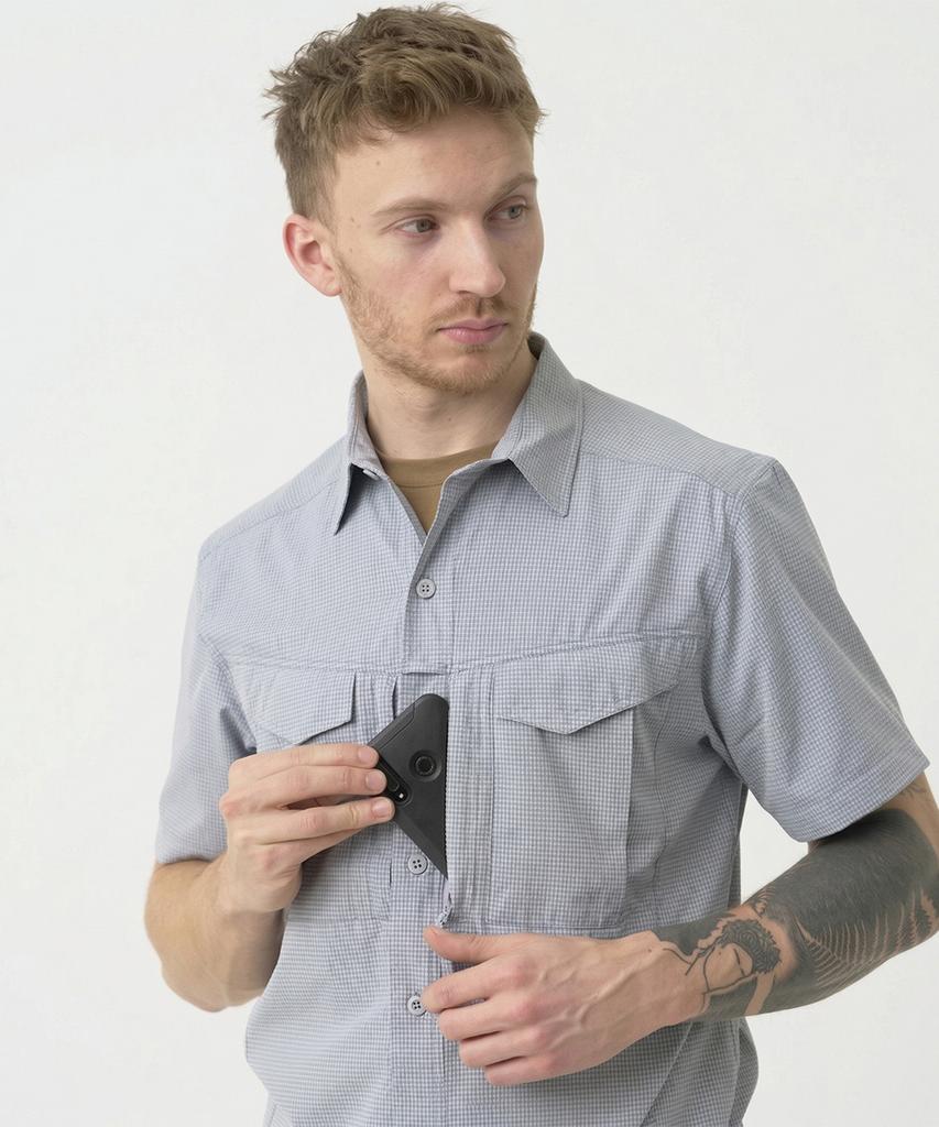 HELIKONTEX Defender Mk2 [Short Sleeve] Ultra Light Shirt Silver Mink
