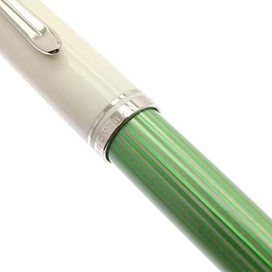 Перьевая ручка Pelikan Pelikan Souveraine M605 зеленая белая B