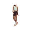 adidas X Stella McCartney Color Block Striped Sports Shorts Women Shorts Black HD9118