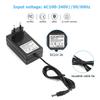 Зарядное устройство для литиевых аккумуляторов 18650 DC 21V 2A, портативный адаптер-модуль зарядного устройства DC 5.5x2.1mm, понижающий стабилизированный преобразователь напряжения