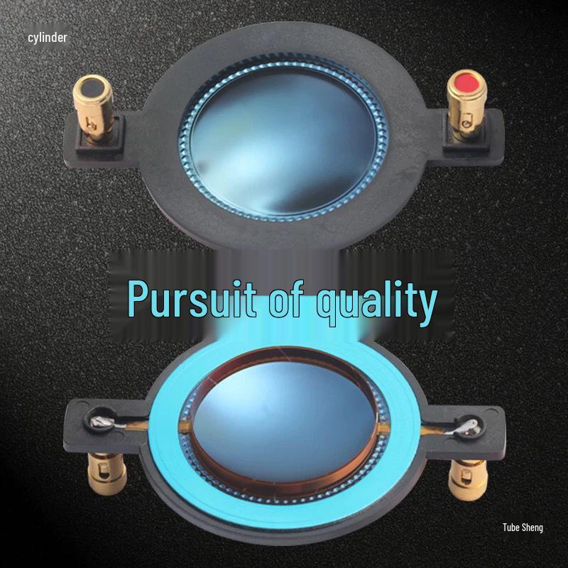 44.4mm Tweeter Voice Coil with Multiple Diaphragm Options and Flat Wire for 44 Core Speaker Repair