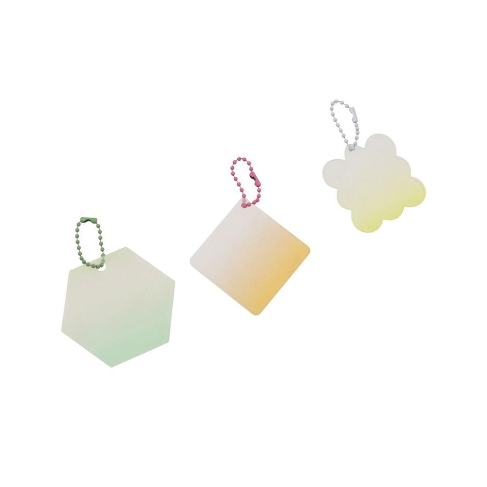 Gradual Acrylic Transparent Guka DIY Pendants Photocard Keychain Stationery Photo Display Cards