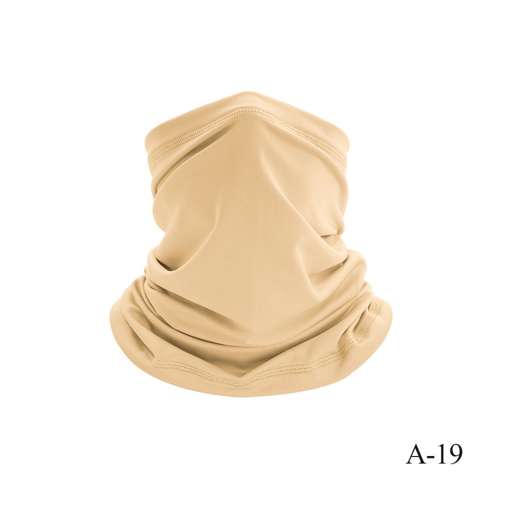 Защита от ультрафиолета Ice Silk Face Cover Neck Tube Outdoor Sports Bandana Scarf Дышащий шарф для пешего туризма Neck Gaiter Bandana