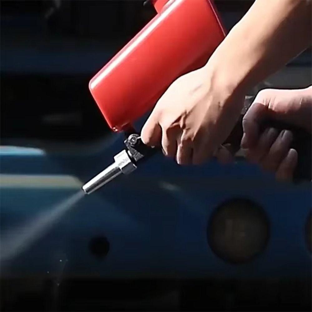 Small Pneumatic Sand Blasting Machine Handheld Air Sand Blaster Gravity Blasting Tool Hand Tool