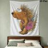 Kokosnuss Wall Tapestry Aesthetic Wall Hanging Printed Fabric Blanket Decorative Tapestries For Bedroom Living Room Home Decor