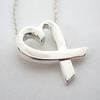 [Б/у] TIFFANY/Tiffany 925 Loving Heart Подвеска/ожерелье/g450-20