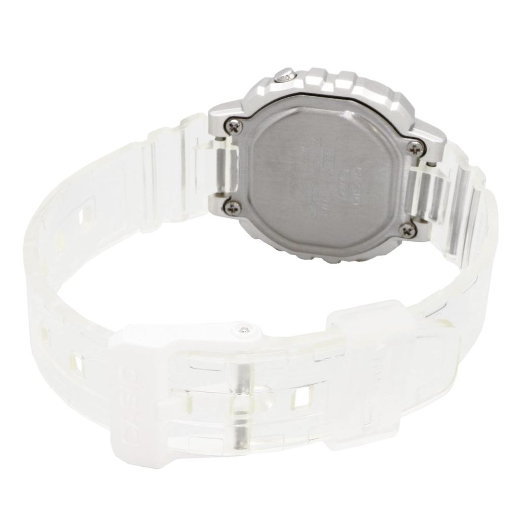 Casio Цифровые часы LA-20WHS-7A, Прозрачные, для женщин и девушек, Детские, Модель для зарубежного рынка [Параллельный импорт]