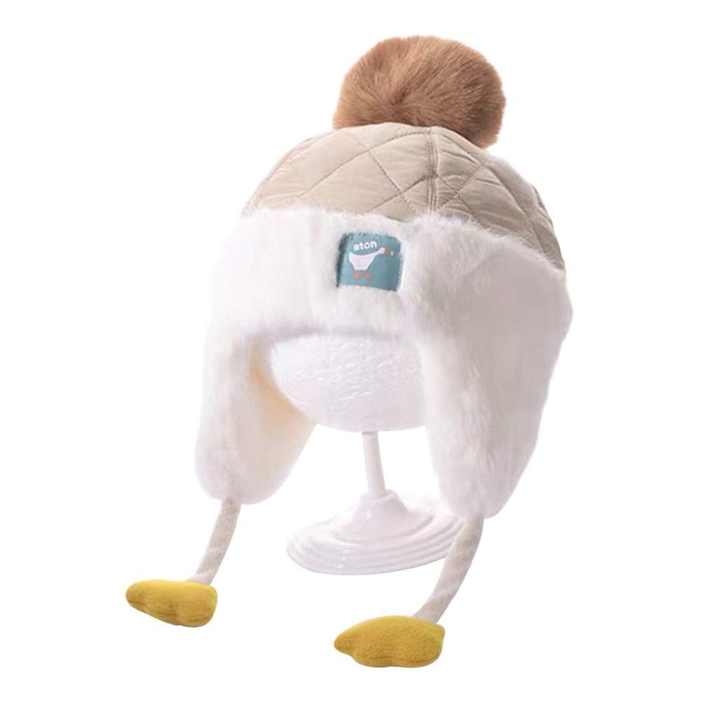 1-4 Years Thicken Kids Beanie Cap Ear Protection Baby Knitted Hat for Baby Children Kids