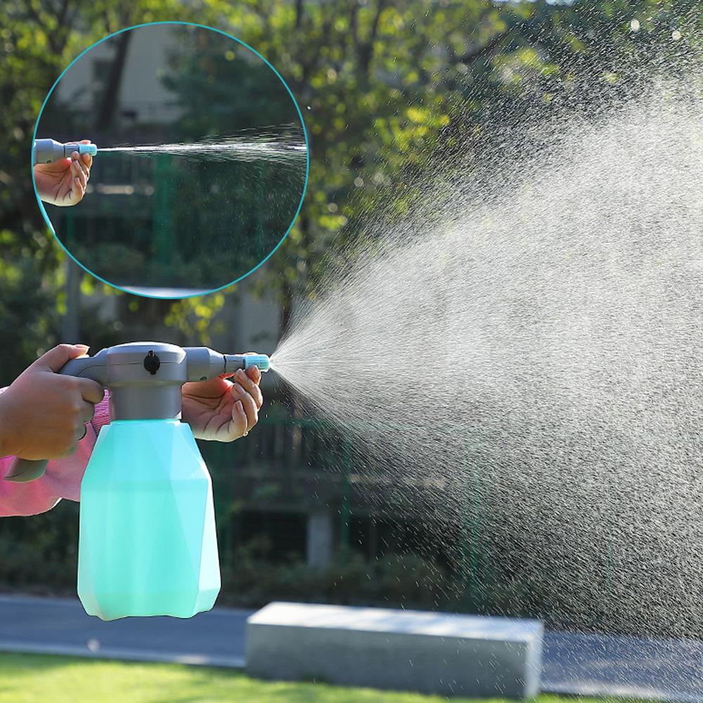 Двойной режим USB перезаряжаемый электрический распылитель для растений, автоматическая домашняя и садовая лейка