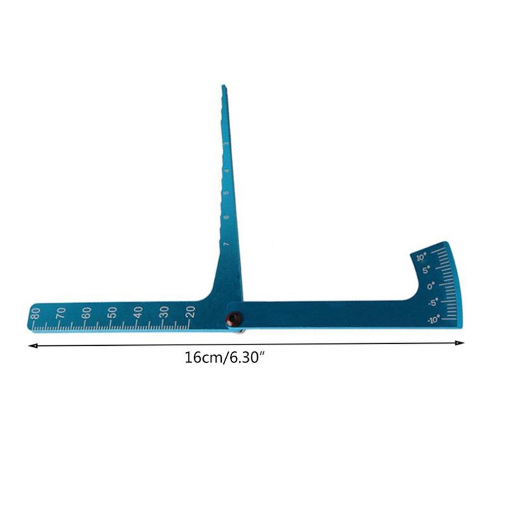 Высокоточный инструмент для регулировки схождения колес радиоуправляемого автомобиля 3-в-1, регулировочная линейка для высоты шасси, обода колеса, развала колес