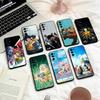 Чехол для телефона с аниме S-Sakamoto Days для Samsung S25,24,23,22,30,21,10,9,Ultra,Plus,Lite,FE,4,5 G, Мягкий черный чехол