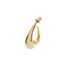 DEINET VALENTINE HEART EARRING IN GOLD