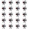 20pcs Plastic Simulated Flies Toy Halloween Party Joke Flies Model Toy Accessory SetFlies