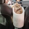 Портативное автокресло для домашних животных, сиденье для собаки с центральным управлением, нескользящий безопасный автомобильный подлокотник, коробка-бустер, питомник, кровать для маленьких собак, кошек, путешествий