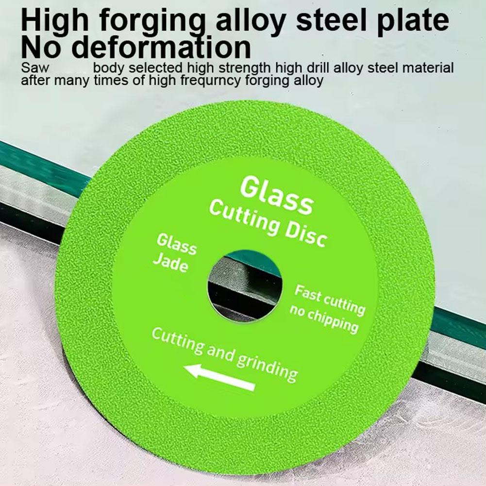 1/3/5PCS Glass Cutting Disc 100mm Glass Cutting Disc Ultra-thin Saw Blade Jade Ceramic Jade Marble Sutting Diamond Saw Blade