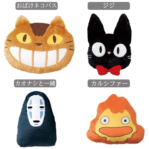 Подушка Marushin Ghibli Мой сосед Тоторо, В24,5 x Ш35 см, Дизайн Котобуса-призрака, С эффектом памяти, 1145007300