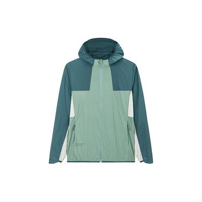 Спортивная куртка Outdoor Series Color Block с капюшоном и молнией, защита от солнца, мужские куртки, светло-голубой-зеленый, темно-чайно-зеленый 152426603-2