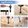 3-16mm Drill Bit Limiter with Hex Wrench Bit Positioner Drill Stoper Collar Set  Woodwork Tools