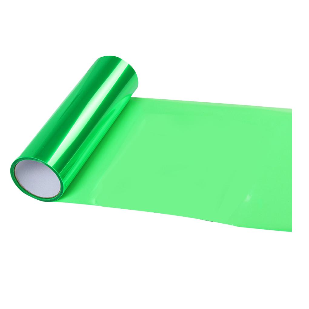 Желтый Автомобильный Задний Противотуманный Головной Свет Фара Тонировочная Пленка Накладка 30x60см