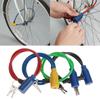 Hot 8x640mm Security Bike  With 2 Keys Cycling Scooter Safety Bicycle Lock Cable Anti-Theft