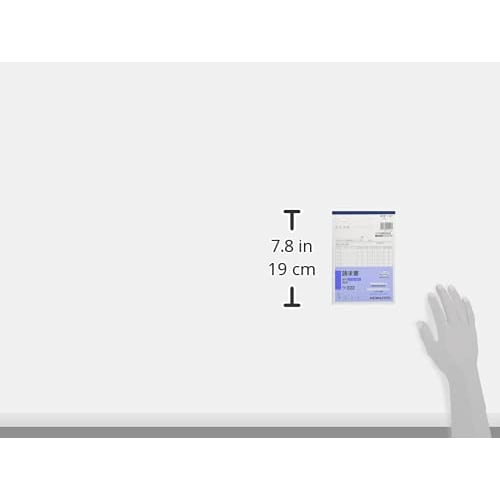 KOKUYO Invoice Carbonless B6 Vertical 12 Lines 50 Sets U-322