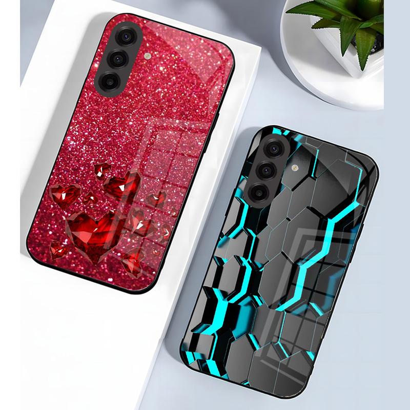 For Samsung S25FE Case Tempered Glass Shockproof Hard PC Cover For Samsung Galaxy S25 FE SM-S731B Bumper Funda Protection Etui